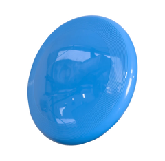 Frisbee de plástico adulto 27cm 175g ultimate disc Pista e Campo - Azul