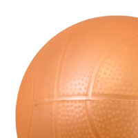 Bola de exercícios (medicine ball econômica) de pvc com areia 2kg laranja Pista e Campo