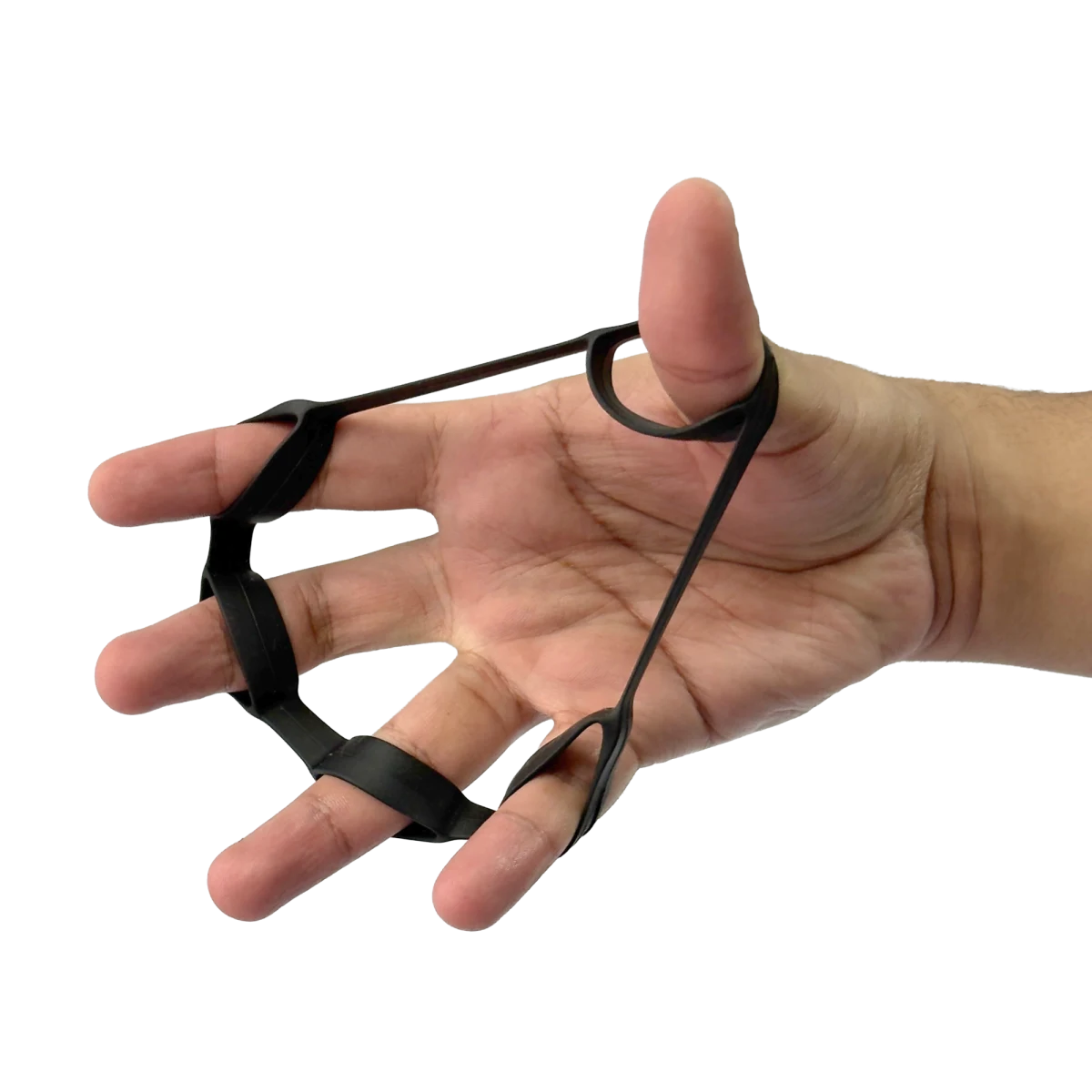 Kit para exercícios de fortalecimento de dedos, mãos e punho Envolst - Cor: Preto