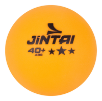 Bolinha de tênis de mesa 3 estrelas Premium Jintai - cnj com 6 und - BRANCA