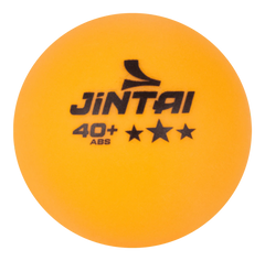 Bolinha de tênis de mesa 3 estrelas Premium Jintai - cnj com 6 und - BRANCA
