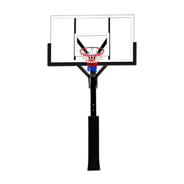 Tabela de Basquete Fixa com Rede e Aro Retrátil Tam. Oficial Velden