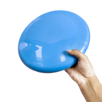 Frisbee de plástico adulto 27cm 175g ultimate disc Pista e Campo - Azul