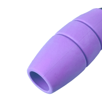 Maça oficial ginástica rítmica adulto 45cm conectável Pista e Campo - Preto e Laranja