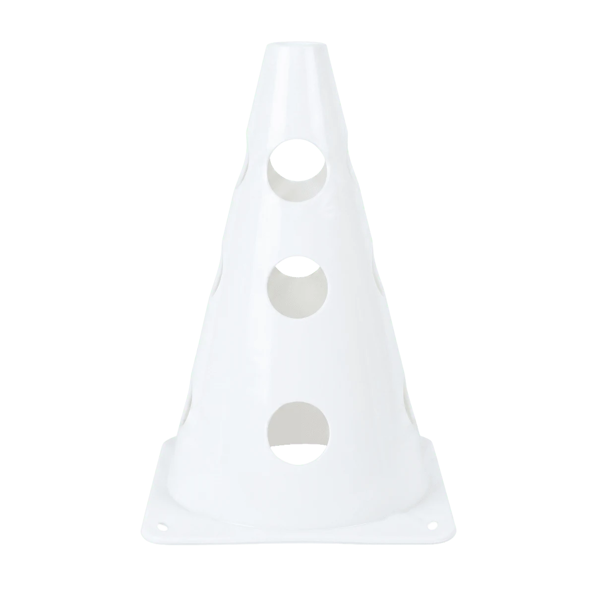 Cone Furado de sinalização de plástico 23cm Pista e Campo - Verde