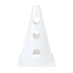 Cone Furado de sinalização de plástico 23cm Pista e Campo - Azul