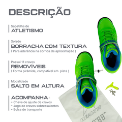 Sapatilha de atletismo para lançamento de dardo Health