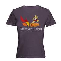 Camiseta baby look Pista e Campo