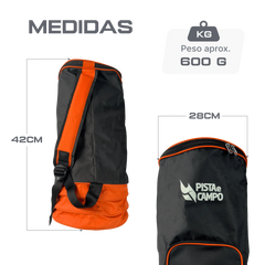 Bolsa para transporte e armazenagem de disco e calçado de atletismo Pista e Campo - EX