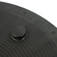 Bosu Meia Bola Inflável 60cm Uso Profissional Alças E Bomba