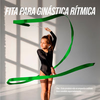 Fita de ginástica rítmica 4m (infantil) 45mm Gracios