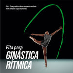 Fita de ginástica rítmica 5m (juvenil) 45mm Gracios