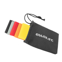 Kit com 5 tensões de faixas elásticas mini band Envolst