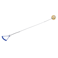 Martelo de atletismo de bronze 7,26kg 110mm WA-IAAF Nelco - com cabo e empunhadura