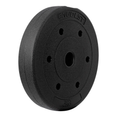 Anilha Emborrachada 5Kg Cement Furo 31mm Envolst