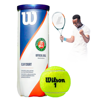 Bola de Tênis Wilson Roland Garros All Court Tubo 3un