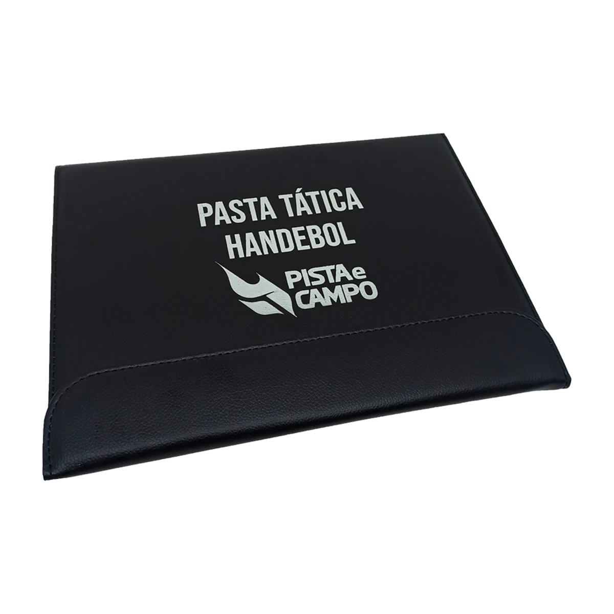 Prancheta tática magnética com caneta para treinamento de handebol Pista e Campo - Modelo pasta preta