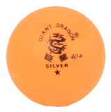 Bolinha de tênis de mesa 1 estrela Silver Giant Dragon - cnj com 6 und - BRANCA