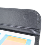 Prancheta tática magnética com caneta para treinamento de voleibol Pista e Campo - Modelo pasta preta