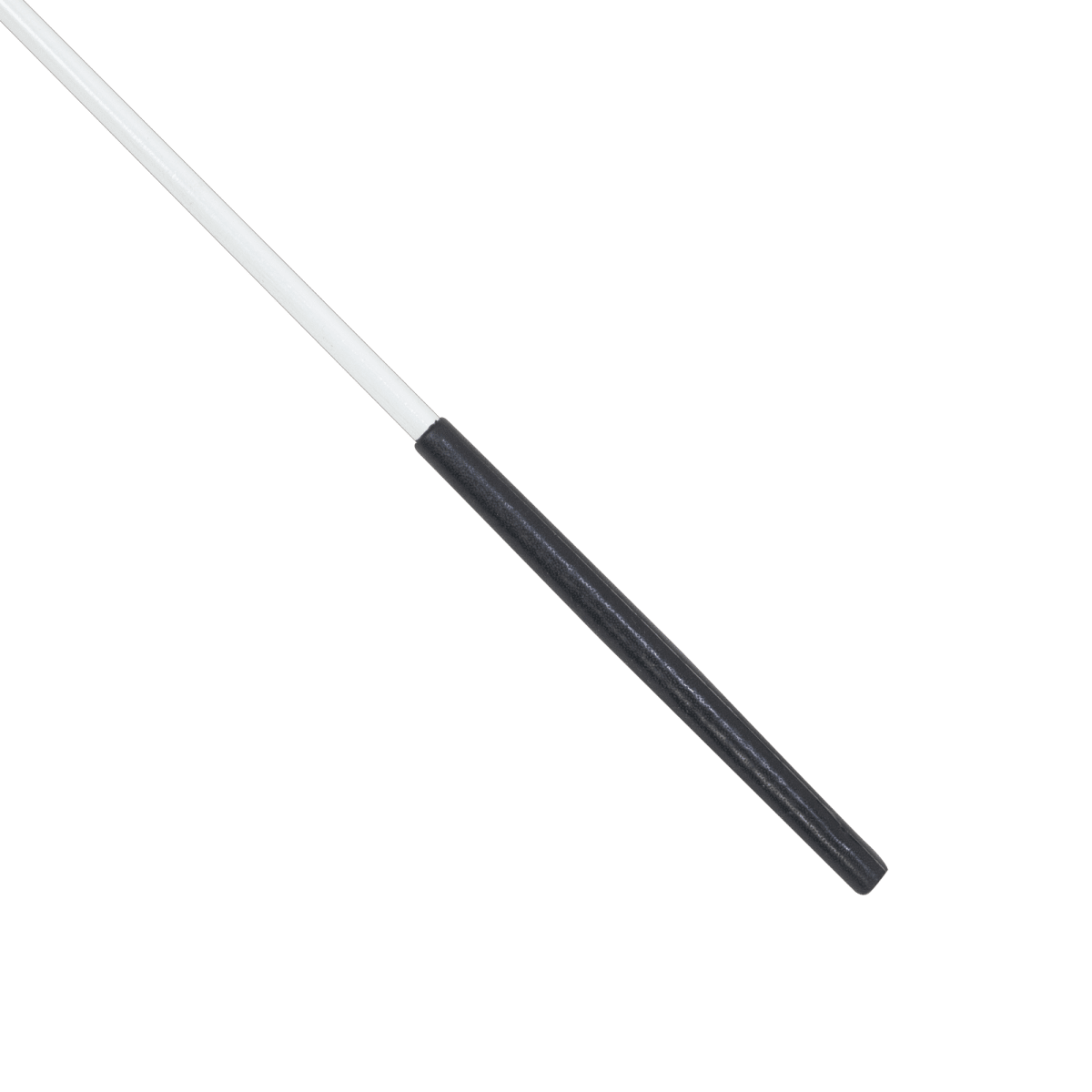 Estilete Ginástica Rítmica Fibra Vidro 60cm Branco Gracios - Empunhadura Preta