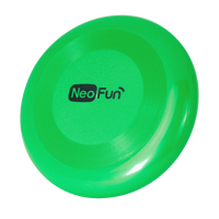 Frisbee de plástico para recreação Neofun - Verde