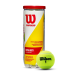 Bolinha/bola de tênis de campo Championship Extra Duty Wilson - tubo com 3 und