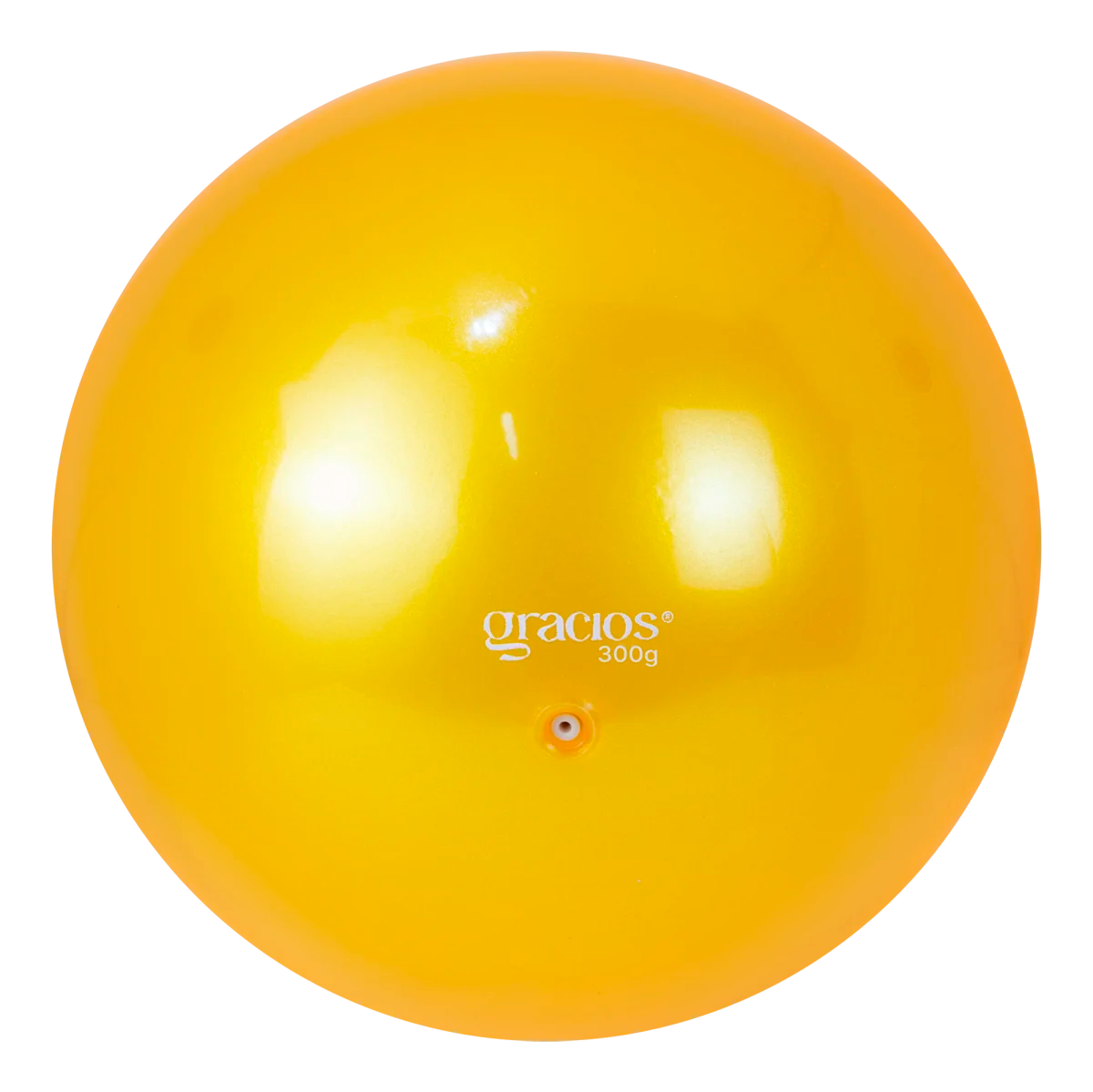 Bola Ginástica Rítmica Oficial 300g Gracios - Prata
