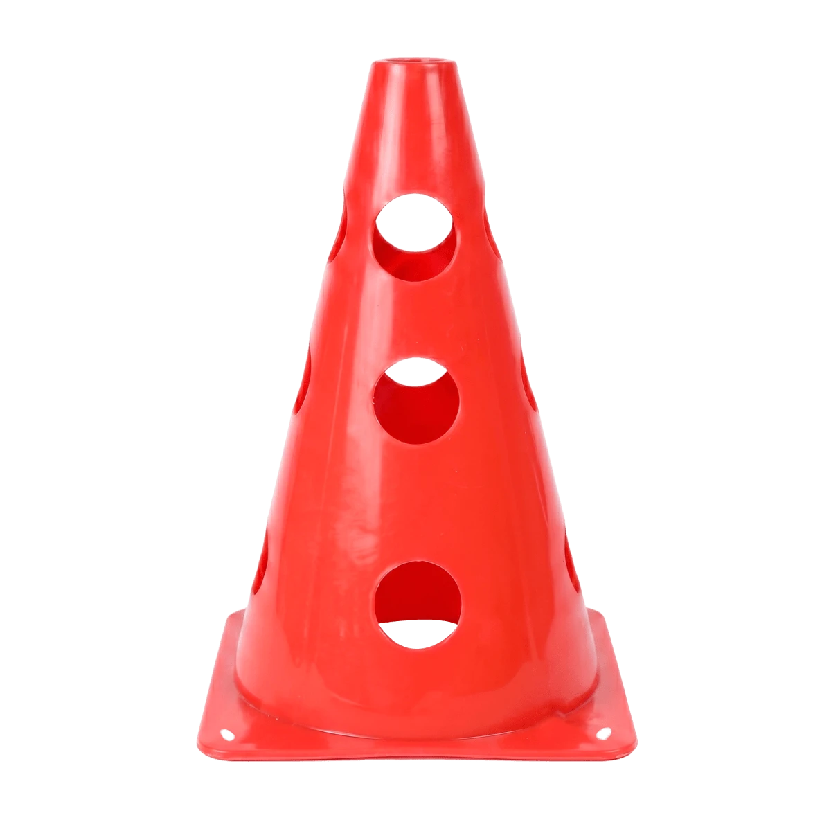 Cone Furado de sinalização de plástico 23cm Pista e Campo - Verde