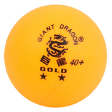 Bolinha de tênis de mesa 2 estrelas Gold Giant Dragon - cnj com 6 und - BRANCA