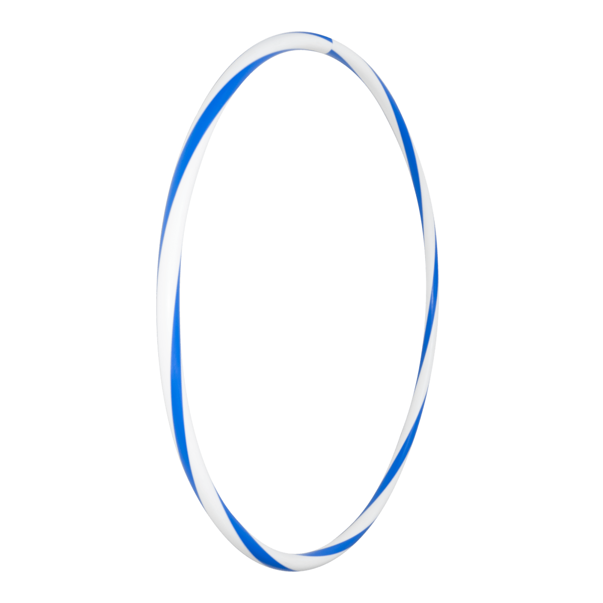 Arco de ginástica rítmica bambolê em espiral 75cm de diâmetro Gracios - Azul e Amarelo