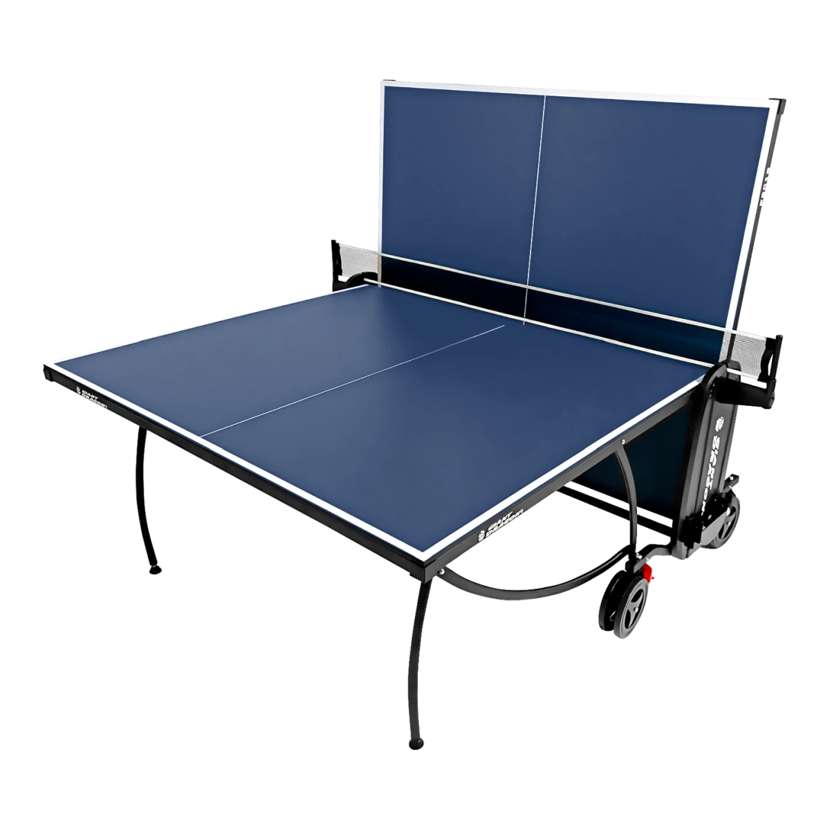Mesa Tênis de Mesa Dobrável Azul Rede e Porta Itens Giant Dragon