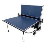 Mesa Tênis de Mesa Dobrável Azul Rede e Porta Itens Giant Dragon