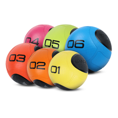 Medicine Ball 3Kg em Borracha com Quique Envolst