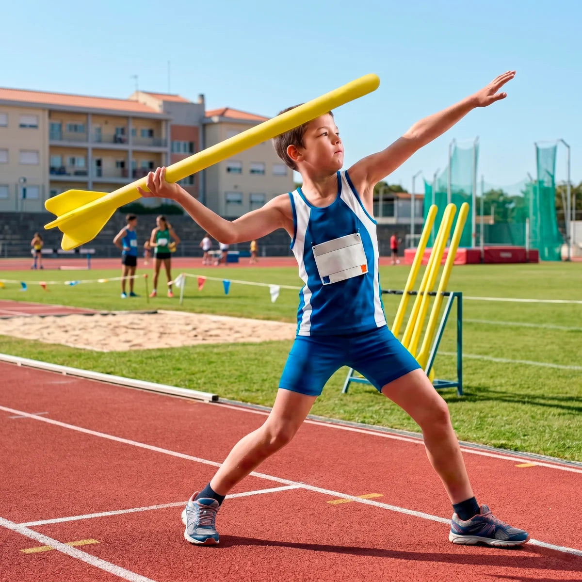 Dardo de espuma infantil Pista e Campo