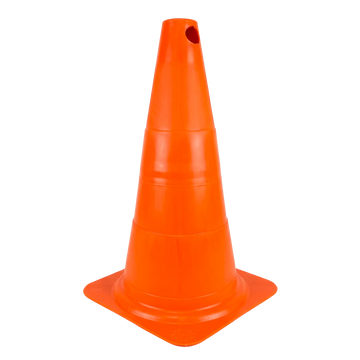 Cone Flexível de Sinalização em PVC 50cm Plastcor