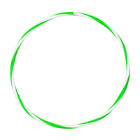 Arco de ginástica rítmica bambolê em espiral 75cm de diâmetro Gracios - Azul e Amarelo