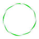 Arco de ginástica rítmica bambolê em espiral 75cm de diâmetro Gracios - Azul e Amarelo
