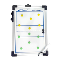 Quadro tático para treinamento esportivo volei 45x30cm Vinex