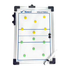 Quadro tático para treinamento esportivo volei 45x30cm Vinex