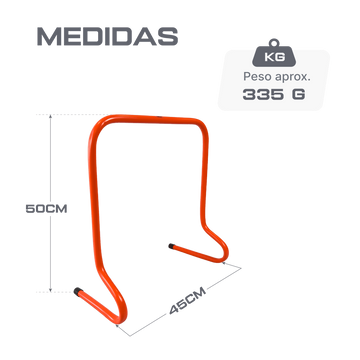 Barreirinha de Agilidade 50cm PVC Velden