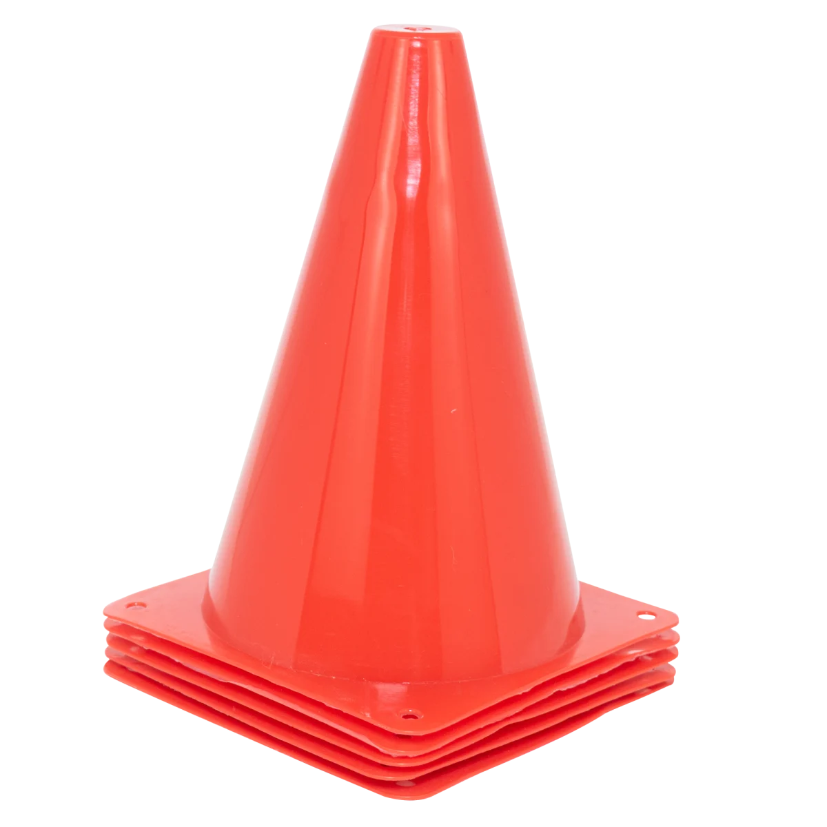 Cone plástico de agilidade 18cm Velden - Amarelo