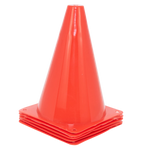 Cone plástico de agilidade 18cm Velden - Amarelo