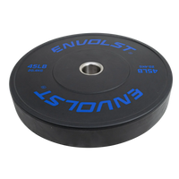 Anilha Olímpica Bumper para Crossfit e LPO 45Lb Envolst