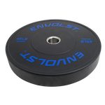 Anilha Olímpica Bumper para Crossfit e LPO 45Lb Envolst