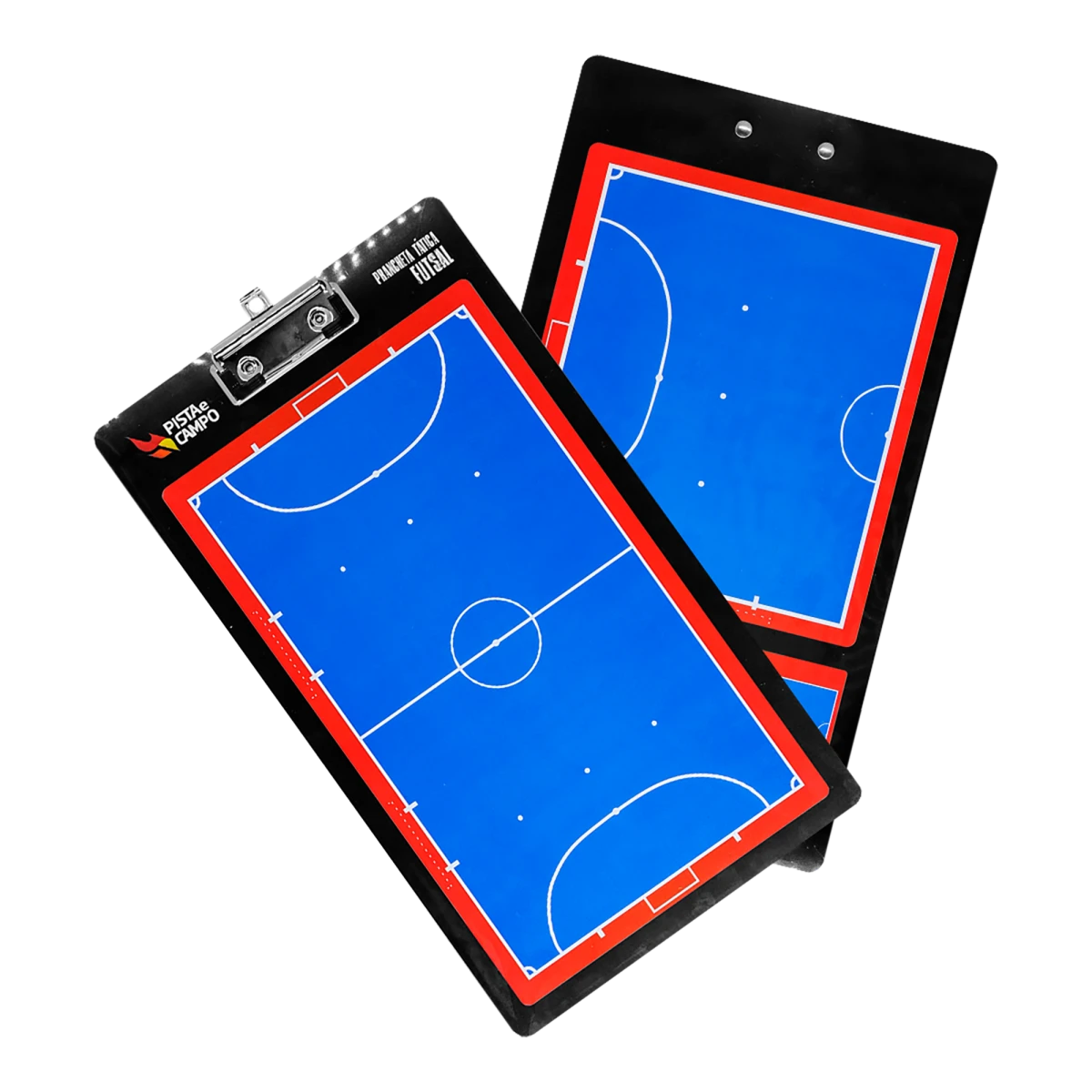 Prancheta tática magnética dupla face com caneta para treinamento de Futsal Pista e Campo