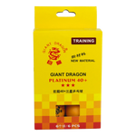 Bolinha de tênis de mesa 3 estrelas Platinium Giant Dragon - cnj com 6 und - BRANCA