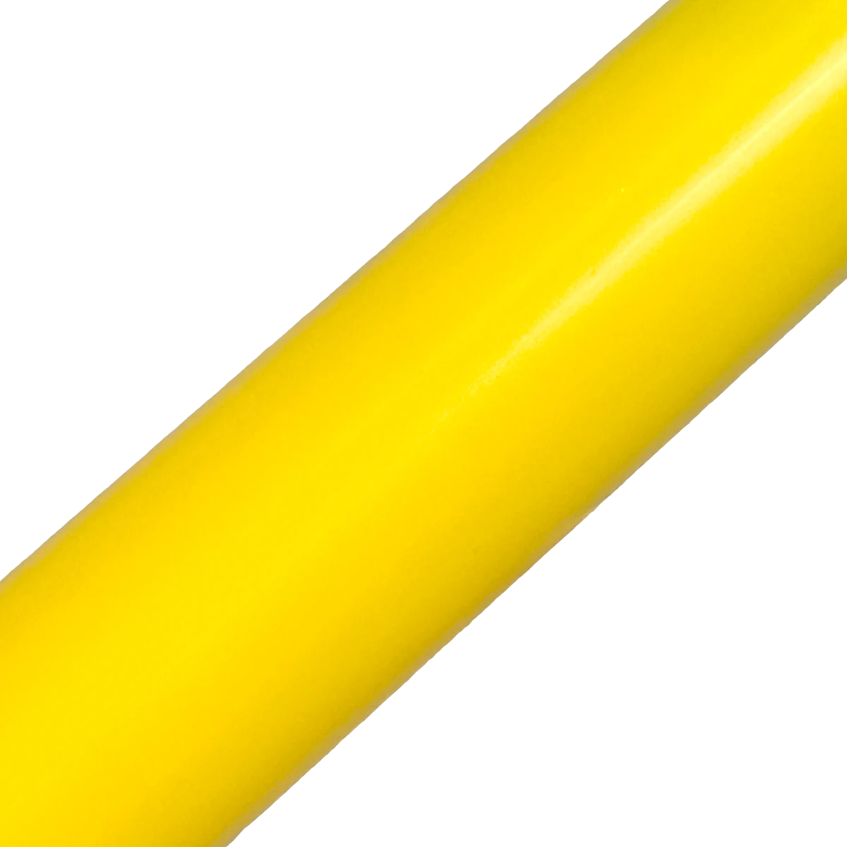 Bastão haste de PVC 1m desmontável em duas partes amarelo Velden