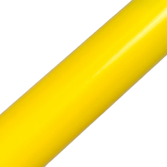 Bastão haste de PVC 1m desmontável em duas partes amarelo Velden
