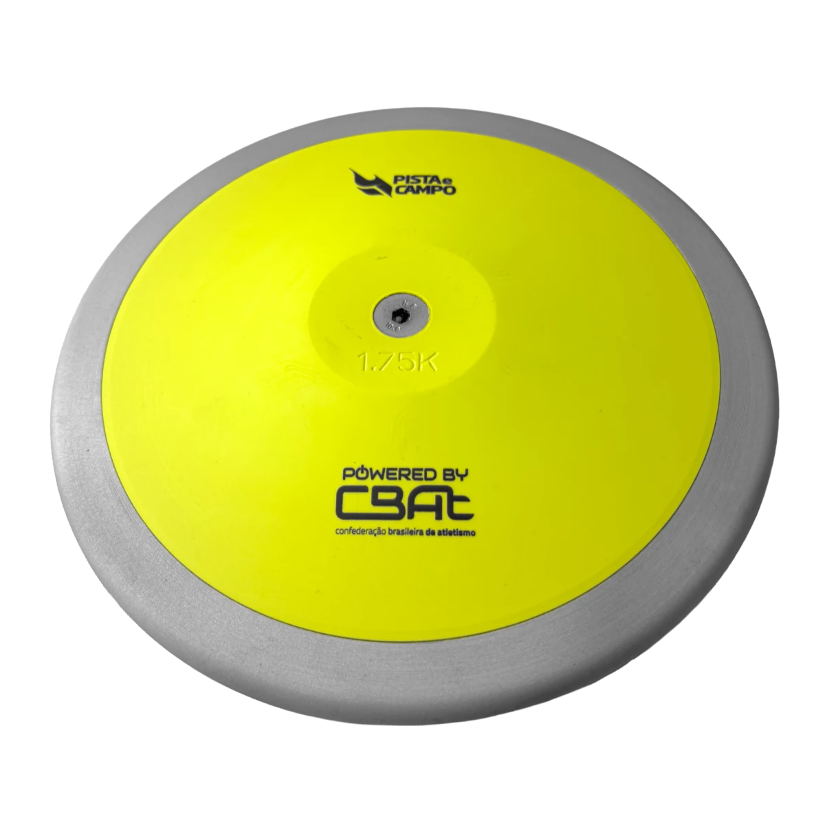 Disco de atletismo de aço e ABS 1,75kg Powered by CBAt