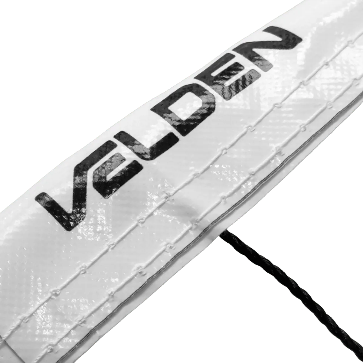 Rede oficial de voleibol com fio 2mm dimensões 9,75m (L) x 1,00m (A) com 04 faixas de vinil Velden